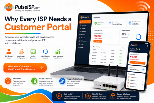 Why Every ISP Needs a Customer Portal