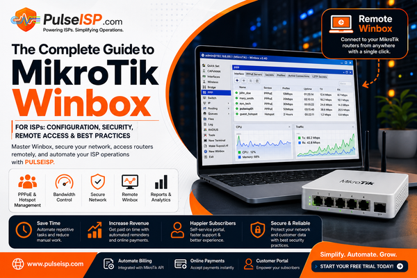 The Complete Guide to MikroTik Winbox for ISPs: Configuration, Security, Remote Access & Best Practices