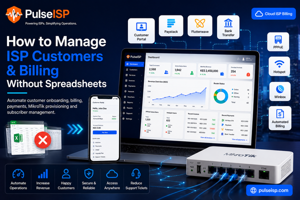 How to Manage ISP Customers and Billing Efficiently with PulseISP